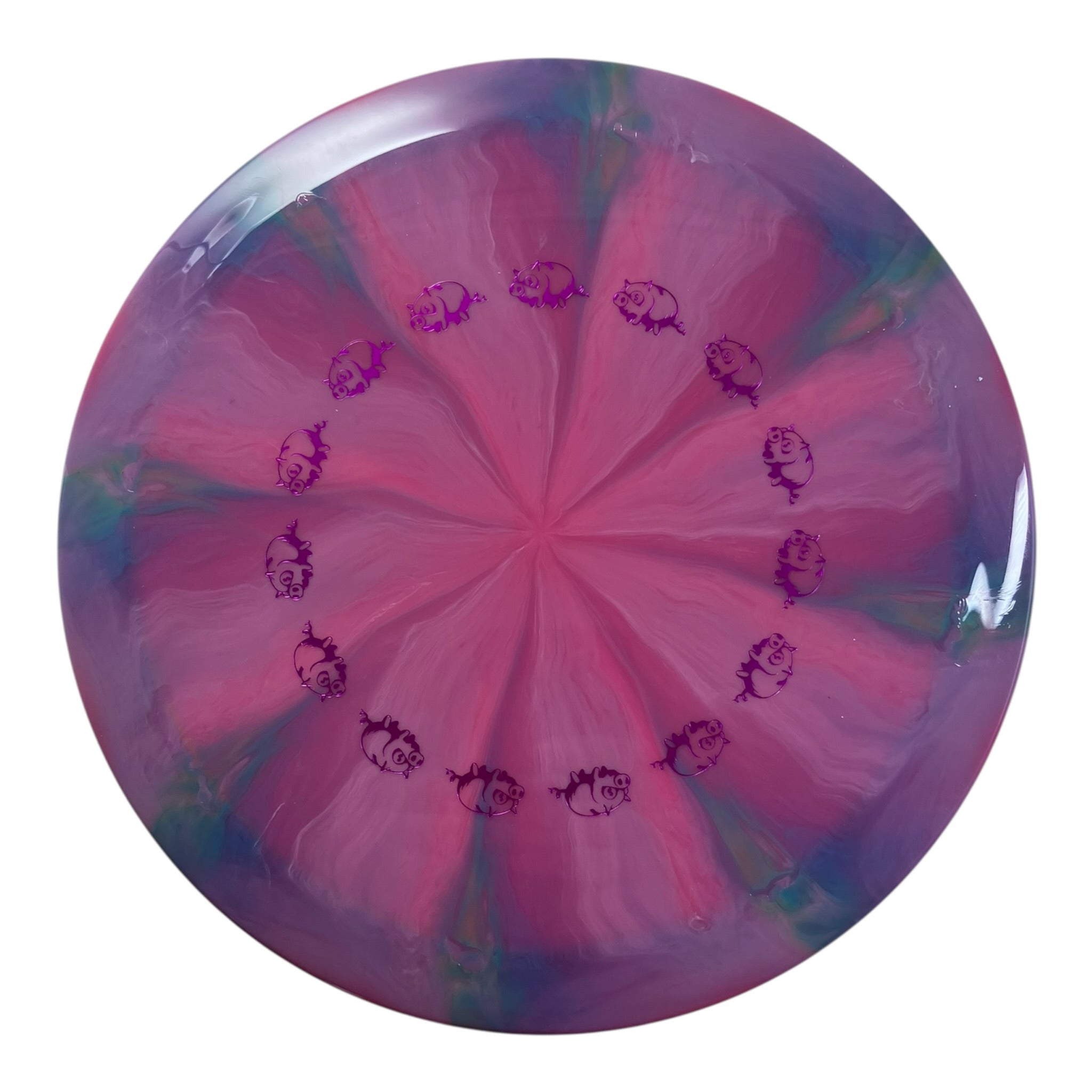 Mint Discs Phoenix | Apex Swirl | Purple/Purple 169g (Ring of Pigs) Disc Golf