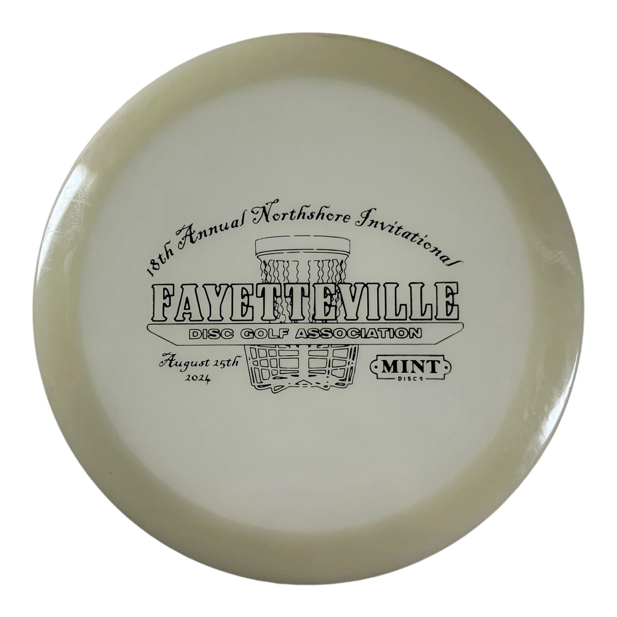 Mint Discs Phoenix - Used Excellent | Nocturnal | Glow/Black 175g (Northshore Invitational 2024) Disc Golf