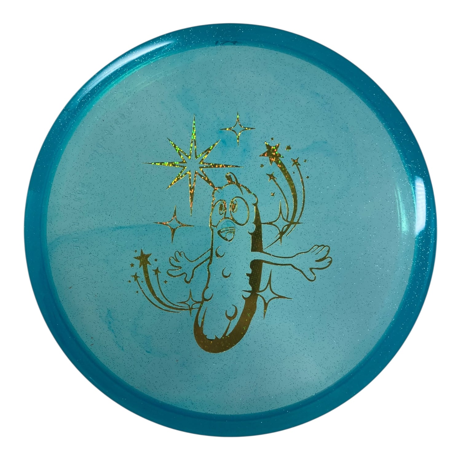 Mint Discs Pickle | Eternal Mega Soft | Blue/Gold 174g Disc Golf