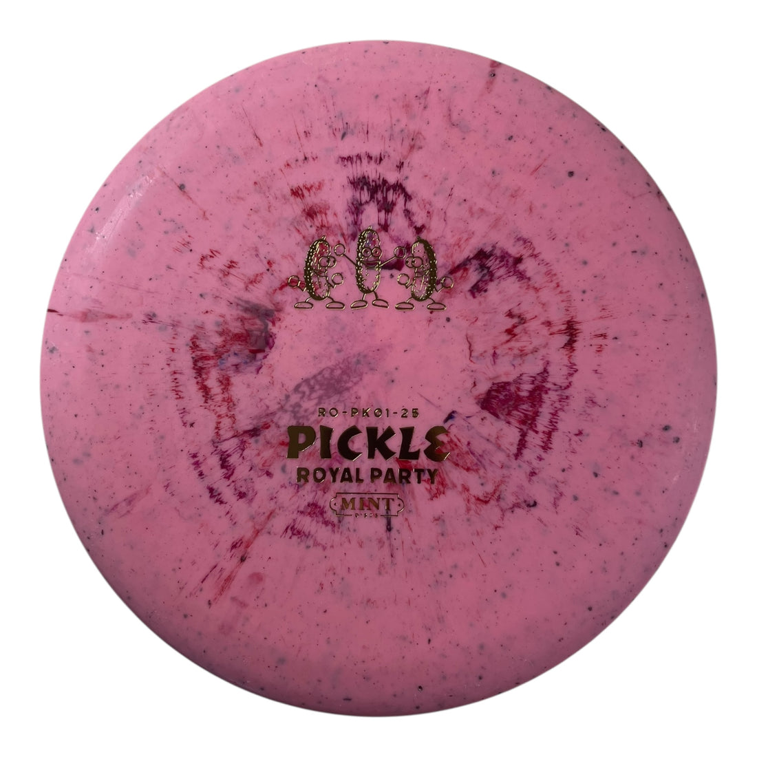 Mint Discs Pickle | Royal Medium Party | Pink/Gold 173g Disc Golf