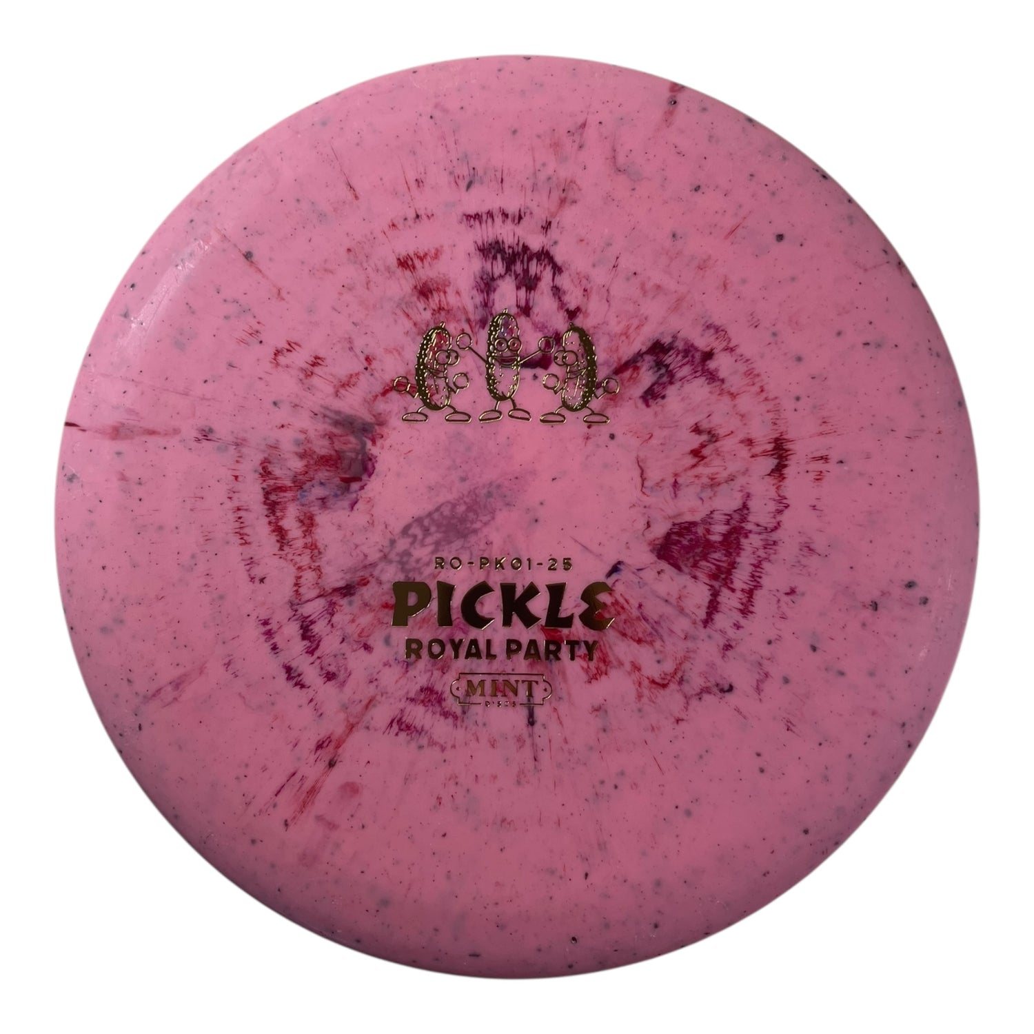 Mint Discs Pickle | Royal Medium Party | Pink/Gold 173g Disc Golf