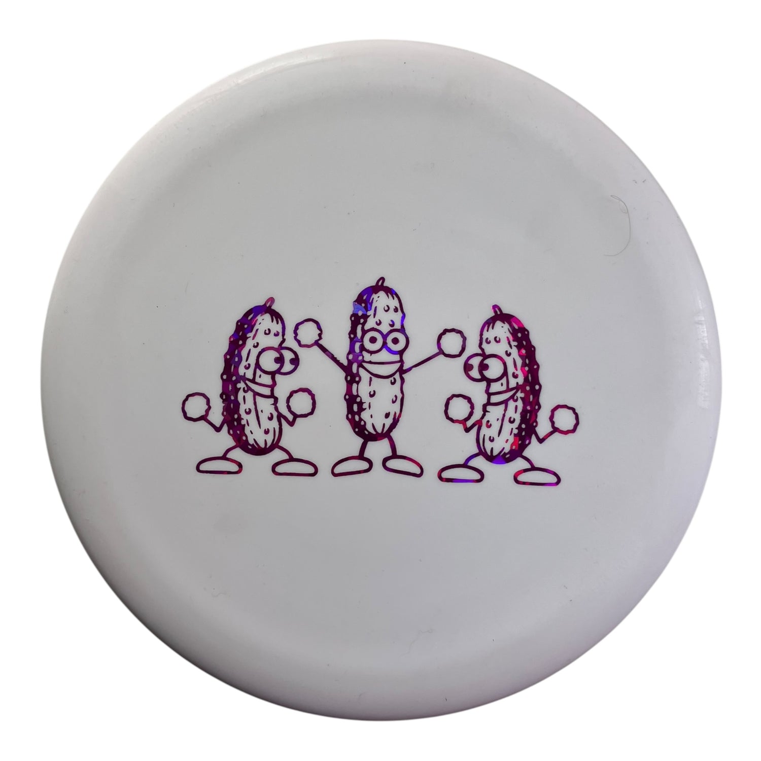 Mint Discs Pickle | Royal Mega Soft | White/Purple 173g Disc Golf