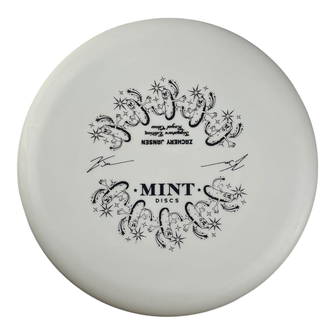 Mint Discs Pickle | Royal Nocturnal Glow Medium | White/Bronze 172g (Zachary Jansen) Disc Golf