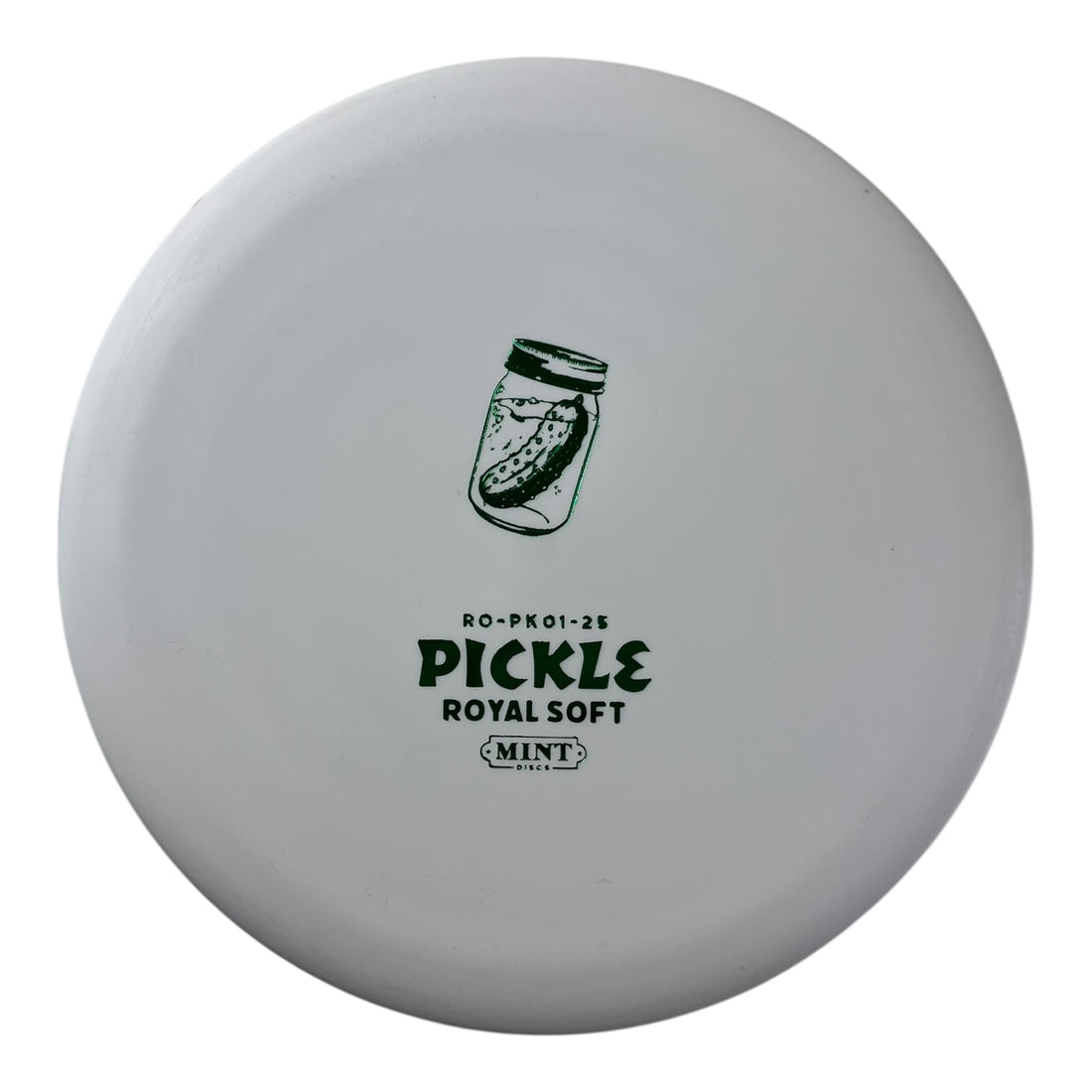 Mint Discs Pickle | Royal Soft | White/Green 173g Disc Golf