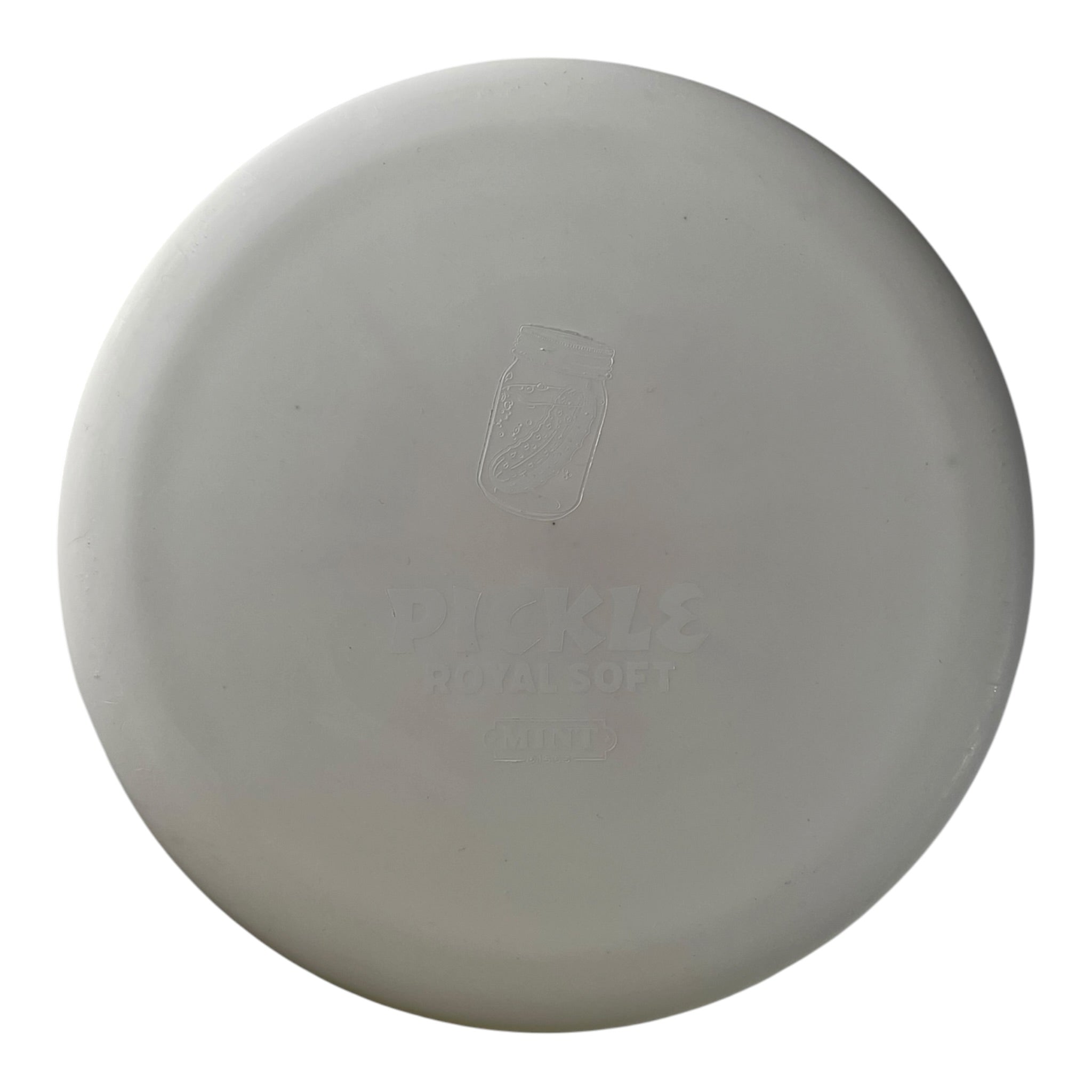 Mint Discs Pickle | Royal Soft | White/White 173g Disc Golf
