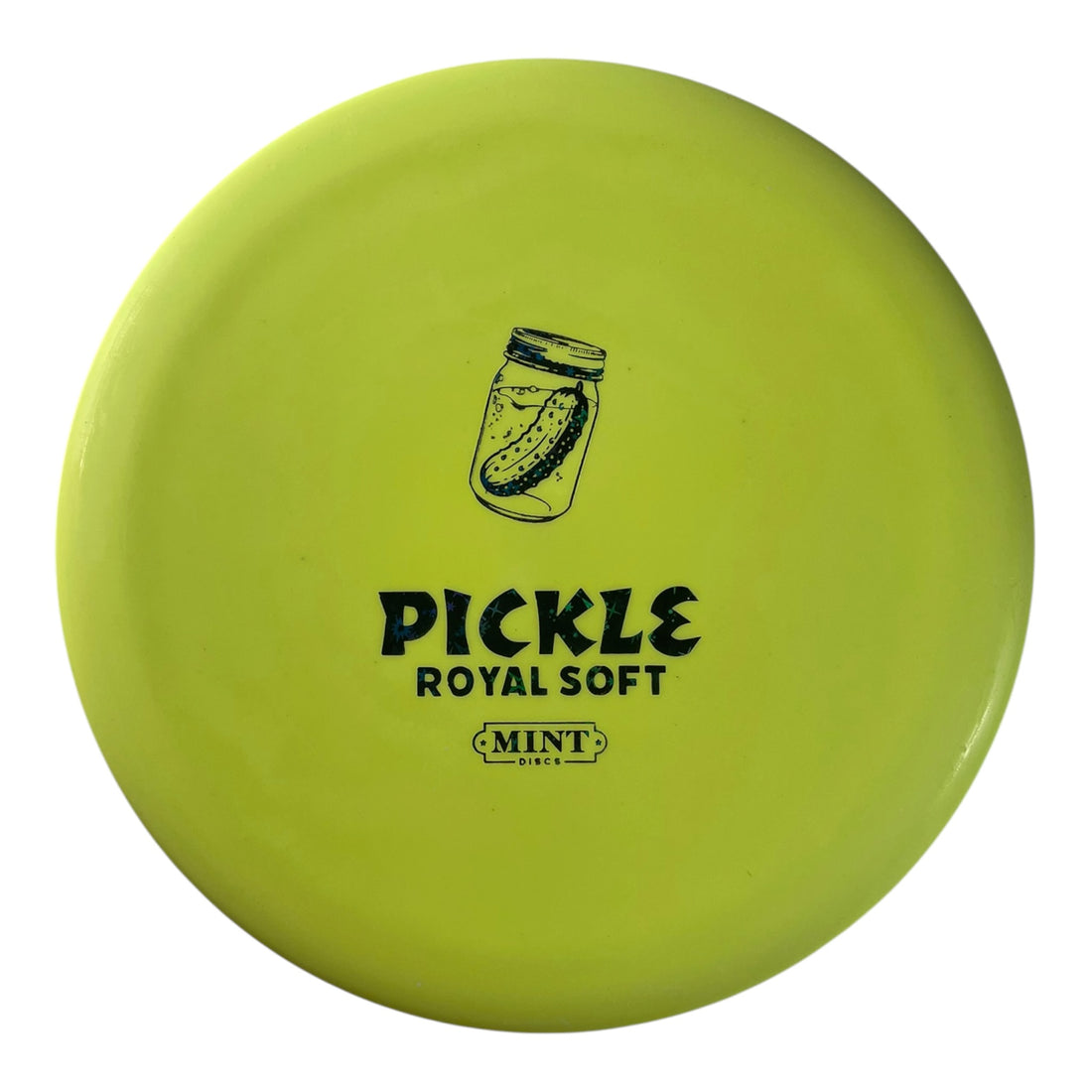Mint Discs Pickle | Royal Soft | Yellow/Stars 174g Disc Golf
