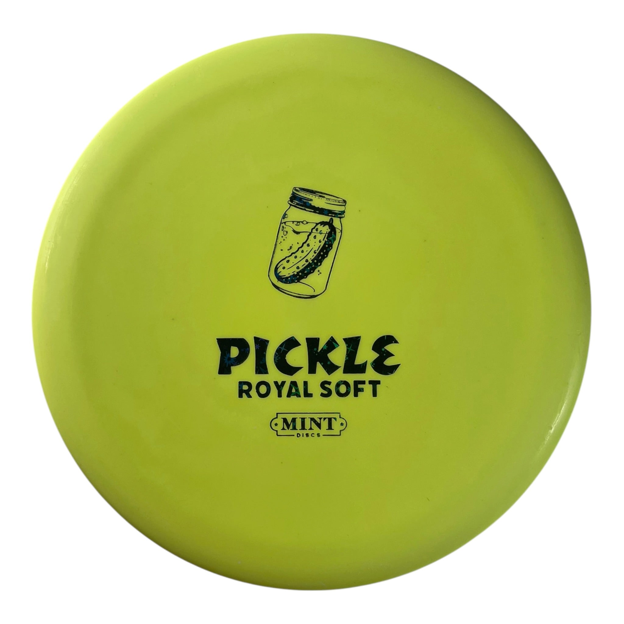 Mint Discs Pickle | Royal Soft | Yellow/Stars 174g Disc Golf