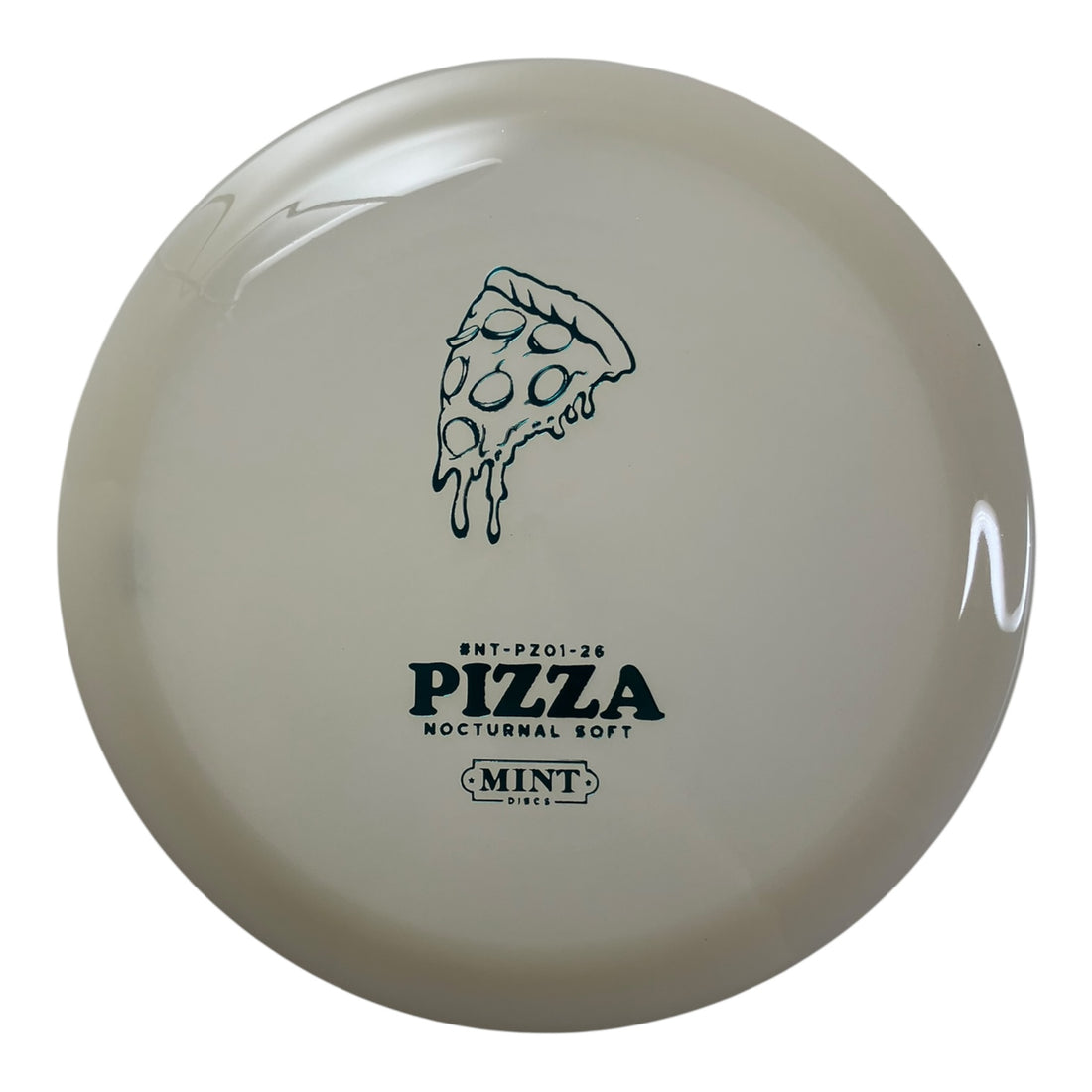 Mint Discs Pizza | Nocturnal | Glow/Teal 174-175g Disc Golf