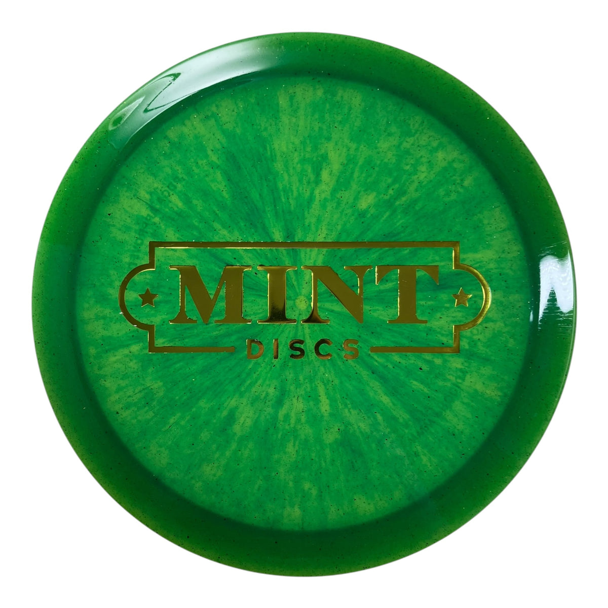 Mint Discs Pizza | Recycled | Green/Gold 171g Disc Golf