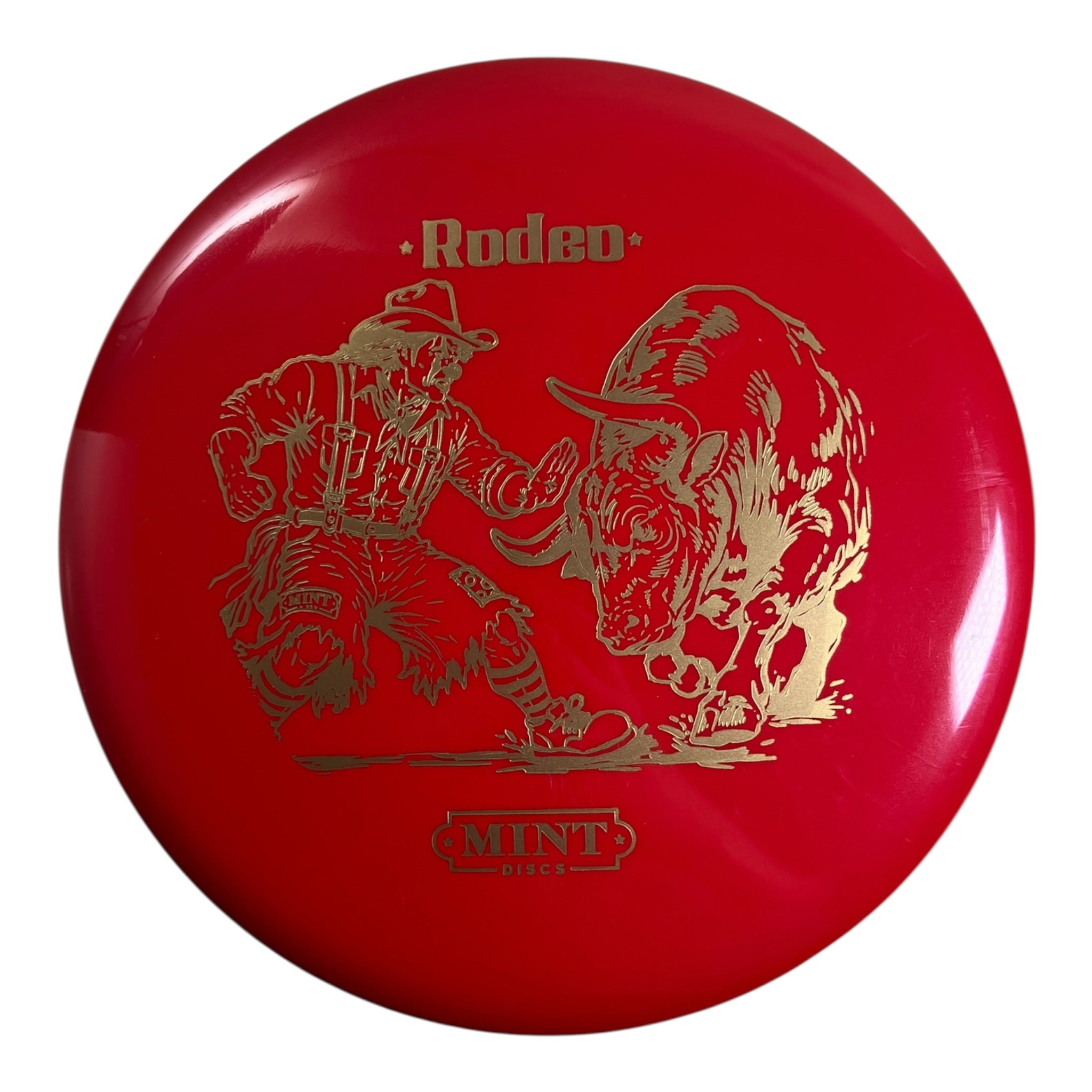 Mint Discs Rodeo | Sublime | Red/Gold 179g Disc Golf
