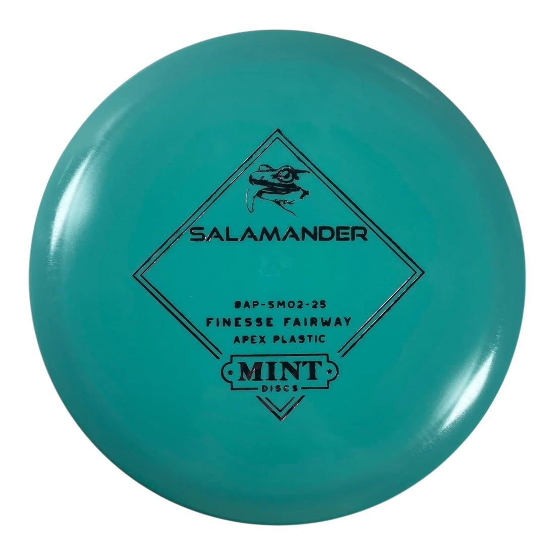 Mint Discs Salamander | Apex | Teal/Pink Cheetah 162g Disc Golf