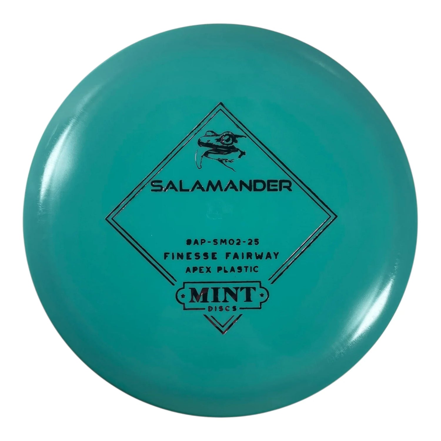 Mint Discs Salamander | Apex | Teal/Pink Cheetah 162g Disc Golf