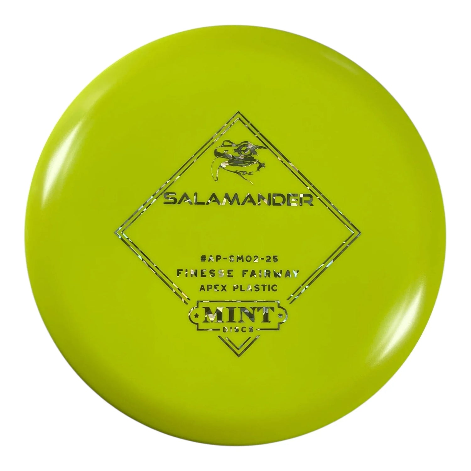 Mint Discs Salamander | Apex | Yellow/Holo 157g Disc Golf
