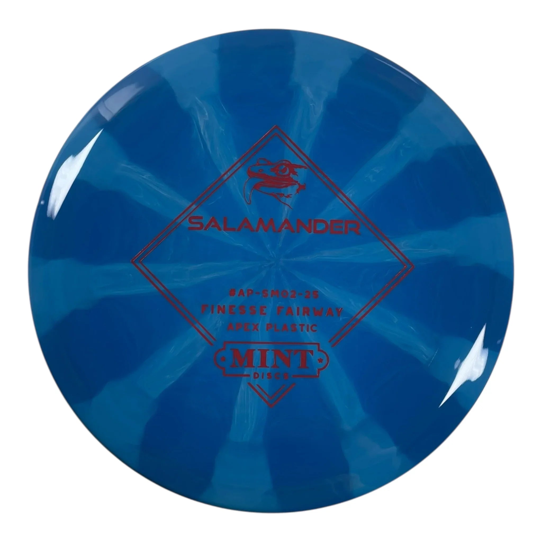 Mint Discs Salamander | Apex Swirl | Blue/Red 173g Disc Golf