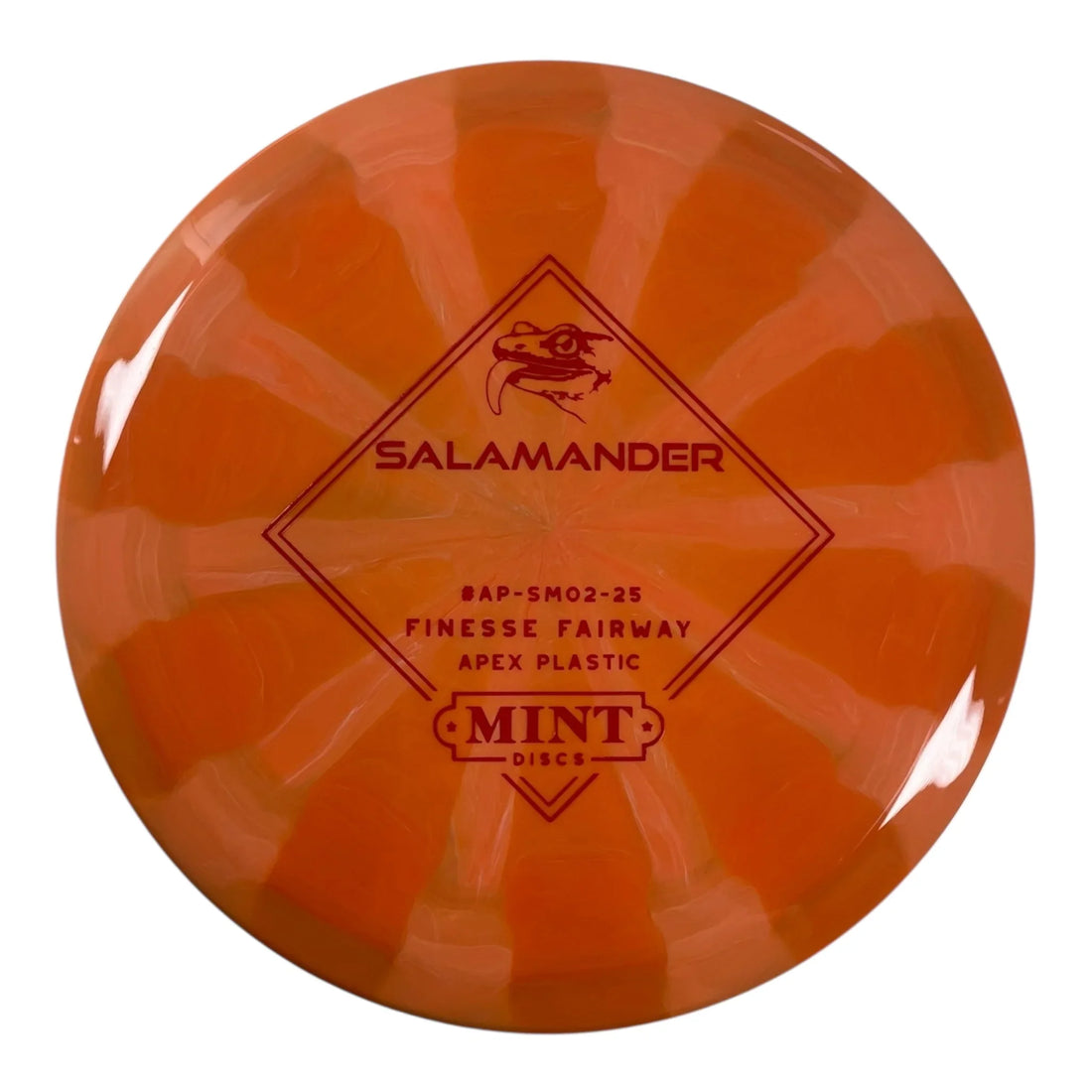 Mint Discs Salamander | Apex Swirl | Orange/Red 174g Disc Golf
