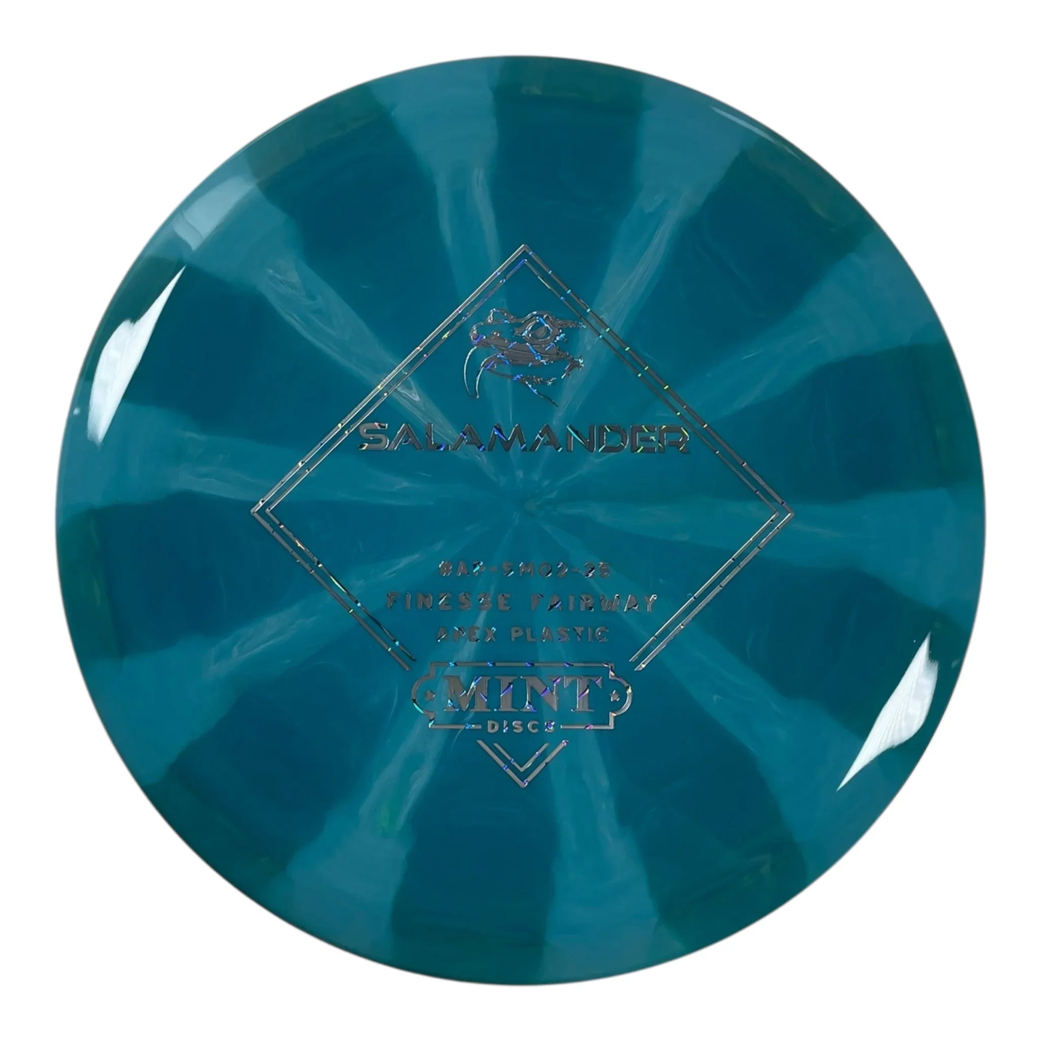 Mint Discs Salamander | Apex Swirl | Teal/Metal 174g Disc Golf
