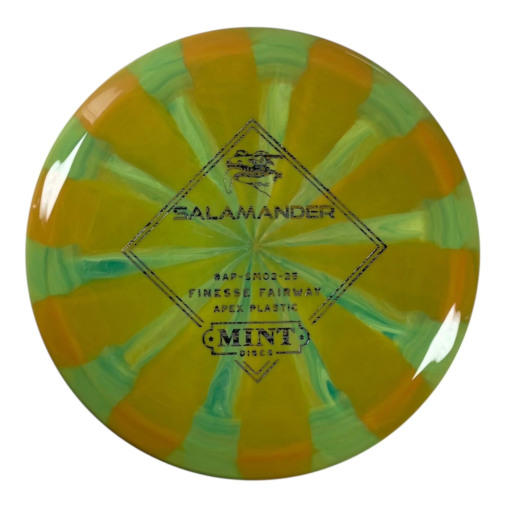 Mint Discs Salamander | Apex Swirl | Yellow/Multi 174g Disc Golf