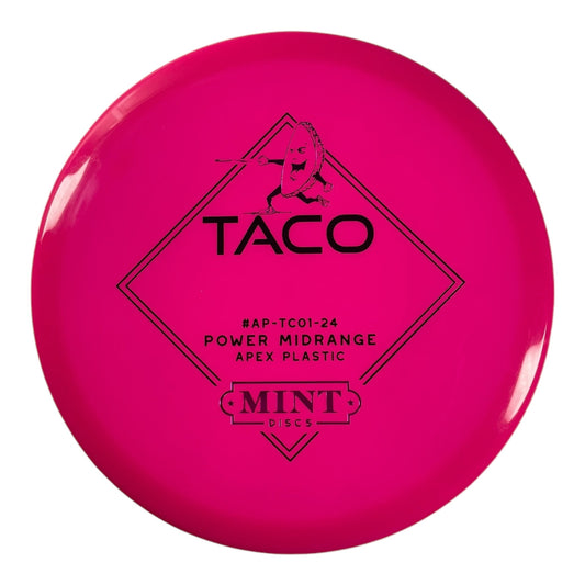 Mint Discs Taco | Apex | Pink/Pink 175g Disc Golf