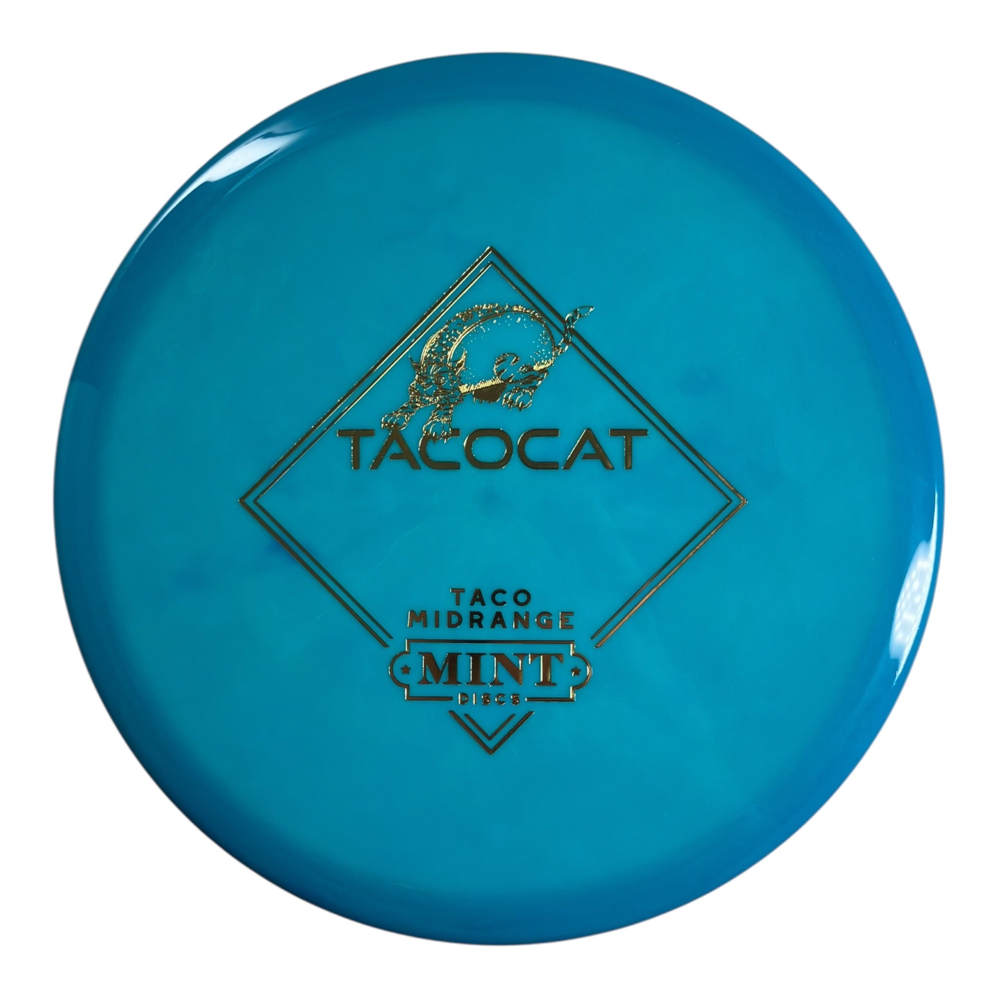 Mint Discs Taco | Apex | Blue/Gold 176g (Tacocat) Disc Golf