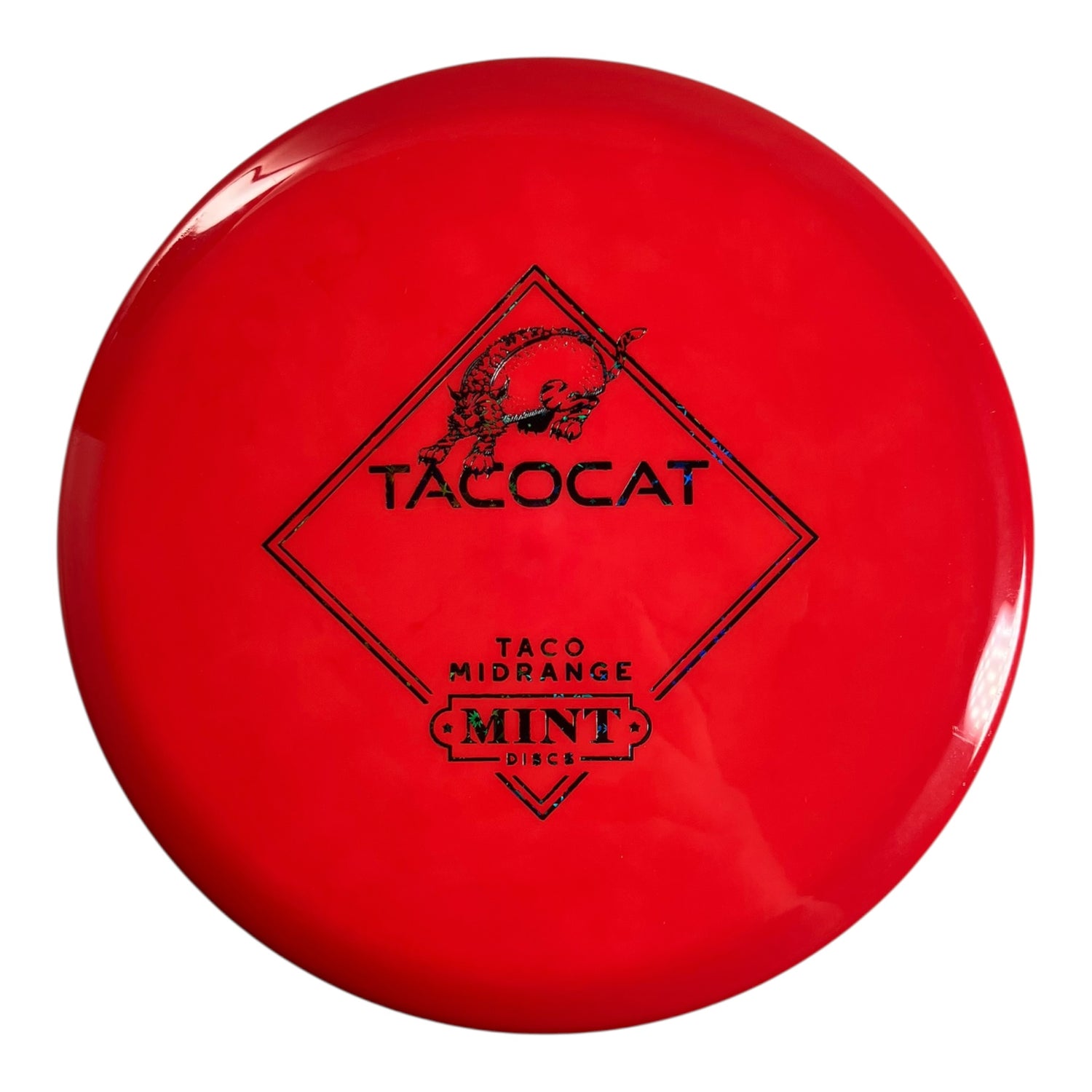 Mint Discs Taco | Apex | Red/Black Stars 177g (Tacocat) Disc Golf