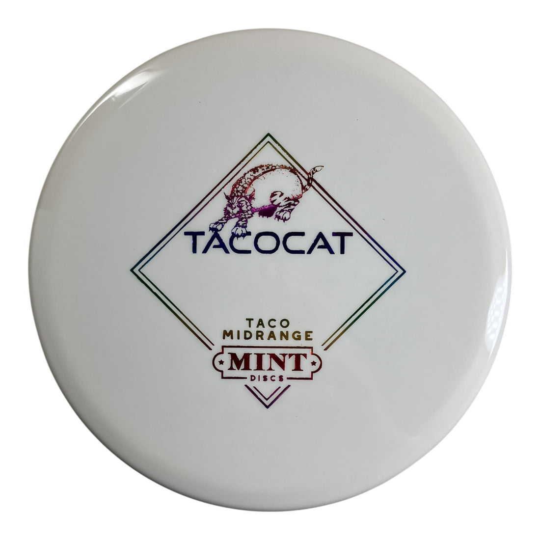 Mint Discs Taco | Apex | White/Rainbow 177g (Tacocat) Disc Golf