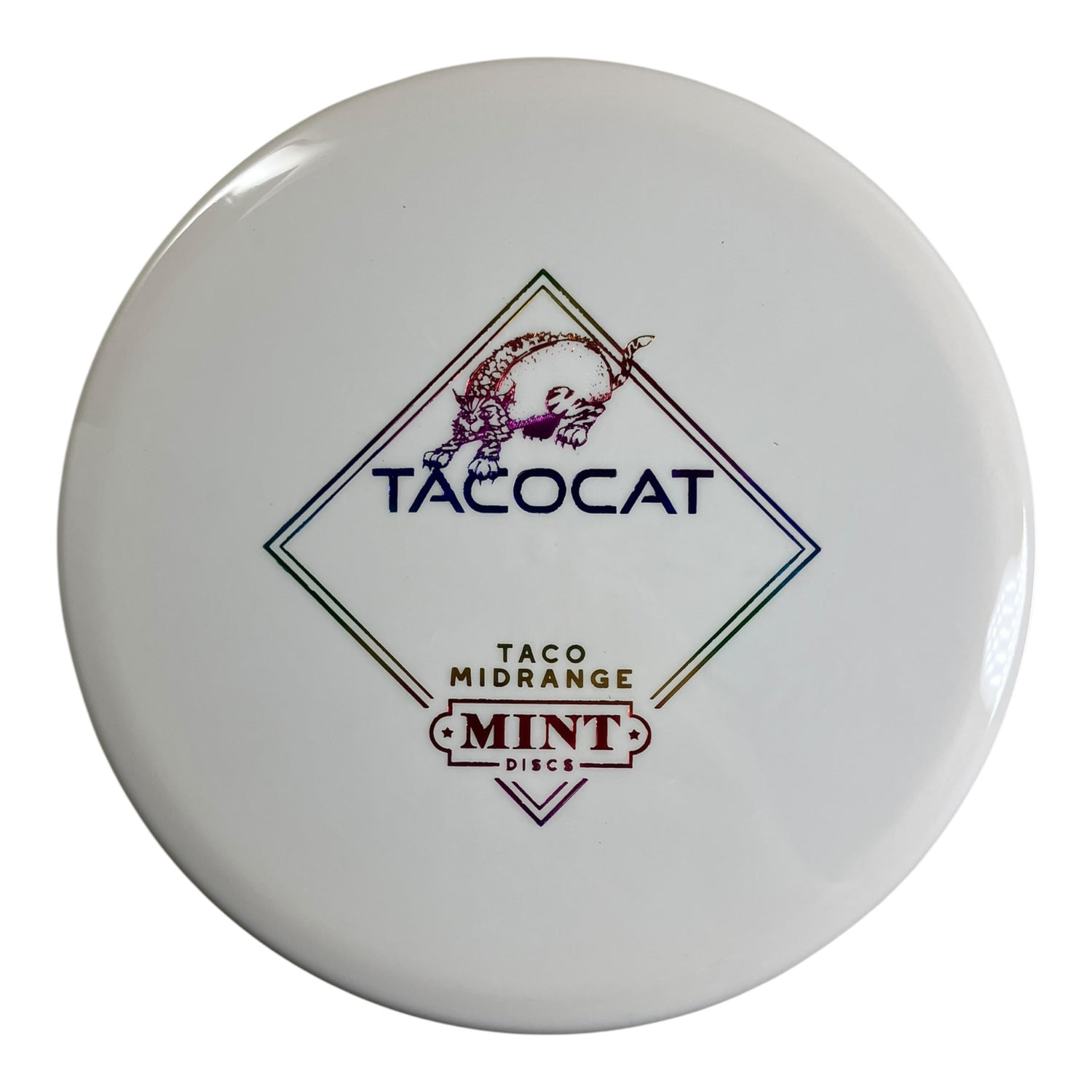 Mint Discs Taco | Apex | White/Rainbow 177g (Tacocat) Disc Golf