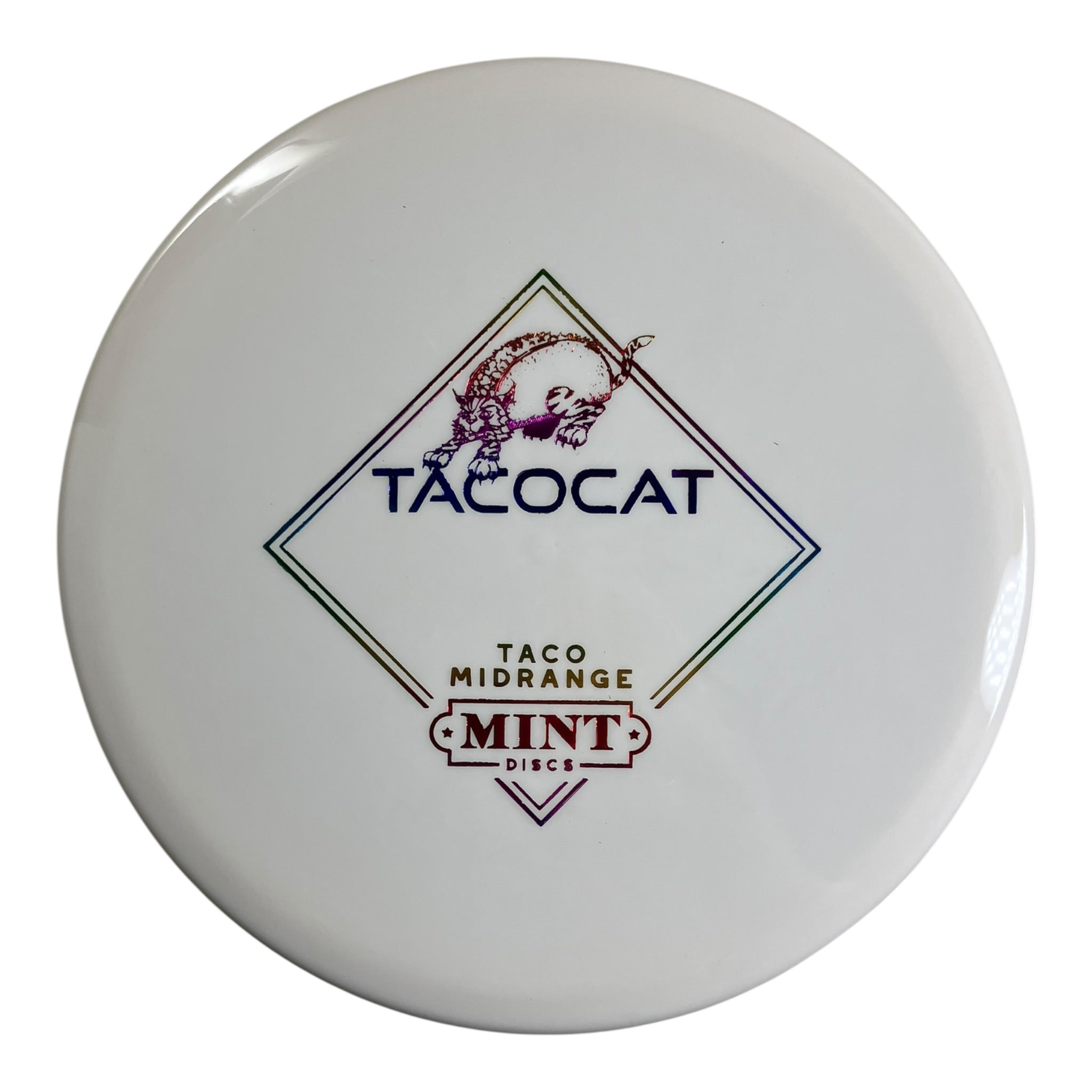 Mint Discs Taco | Apex | White/Rainbow 177g (Tacocat) Disc Golf