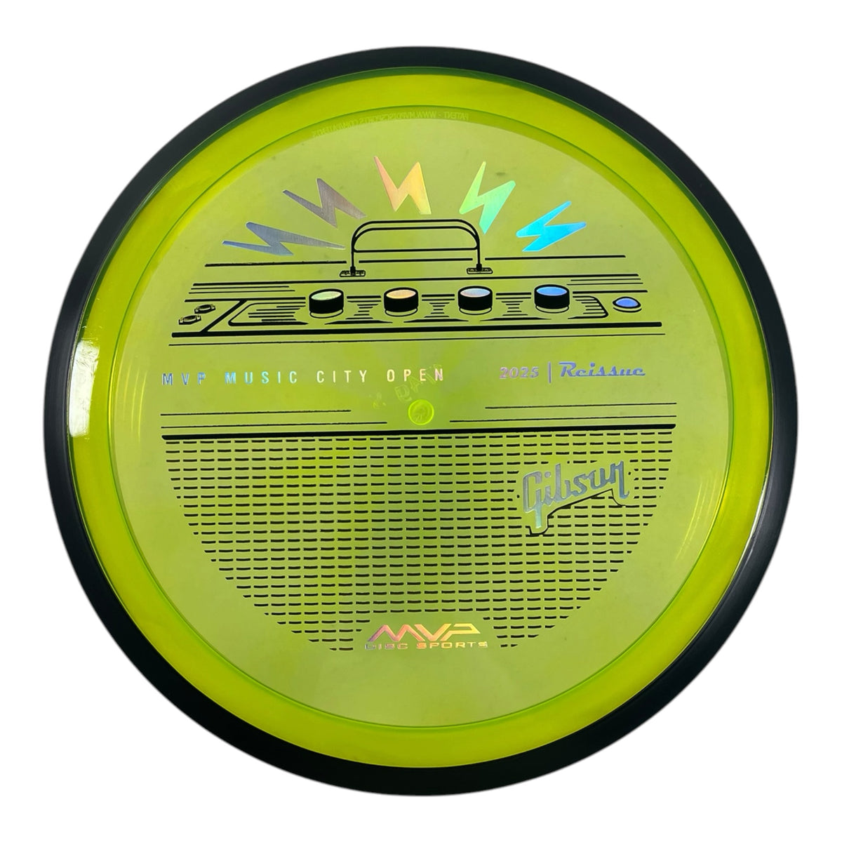 MVP Disc Sports Amp | Proton Soft | Yellow/Black 174g (Music City Open) Disc Golf