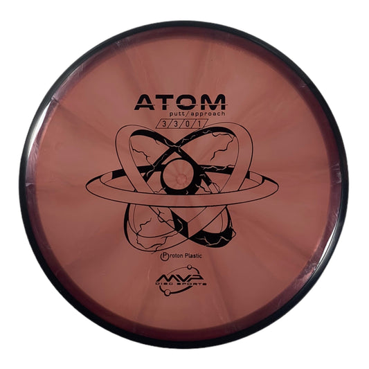 MVP Disc Sports Atom | Proton | Purple/Black 168g Disc Golf