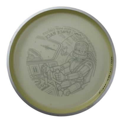 MVP Disc Sports Atom - Used Excellent | Eclipse | GreenGlow/Black 175g (Space Race 2025) Disc Golf