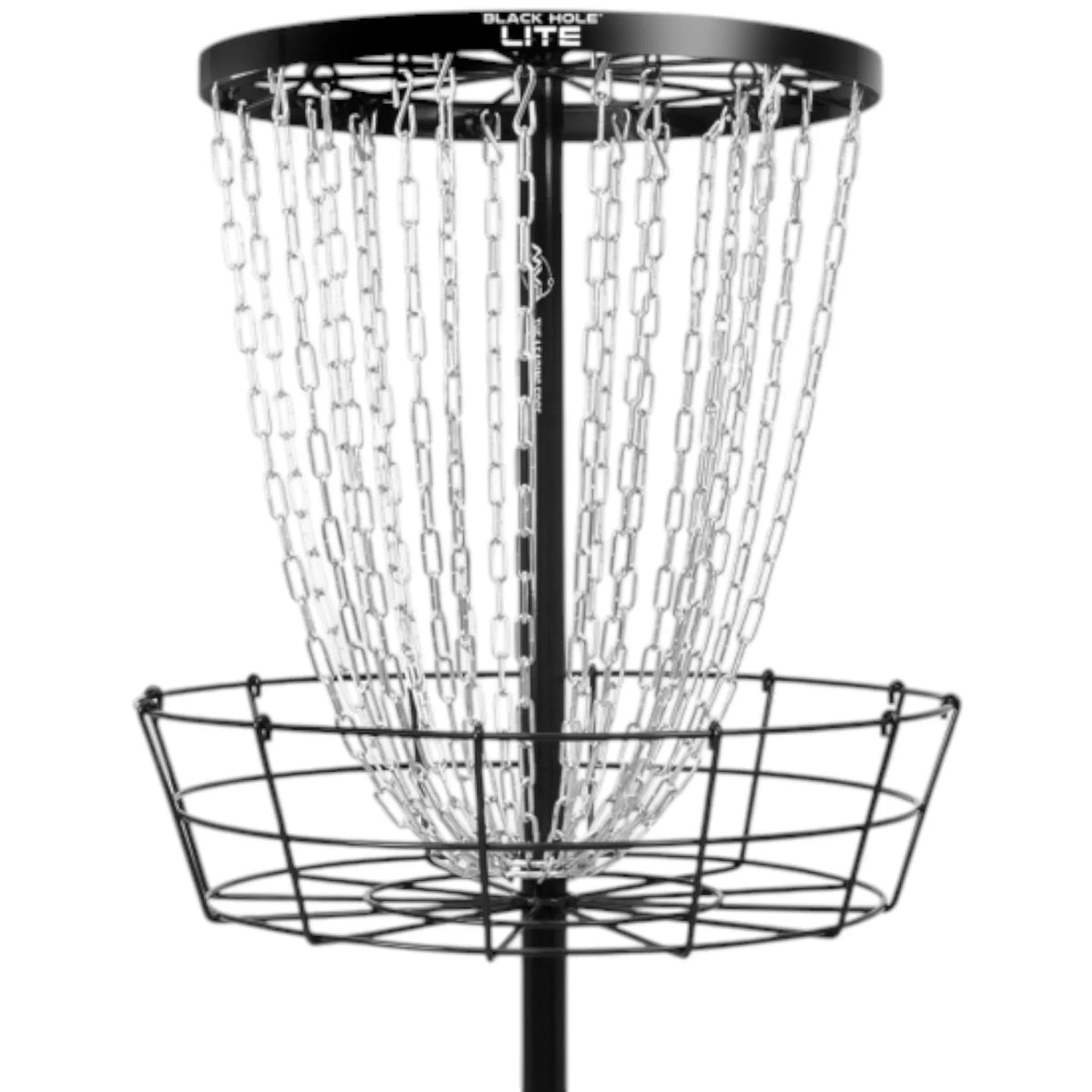 MVP Disc Sports MVP Black Hole Lite / with Transit Carrying Bag (Optional) - Portable Disc Golf Basket Disc Golf