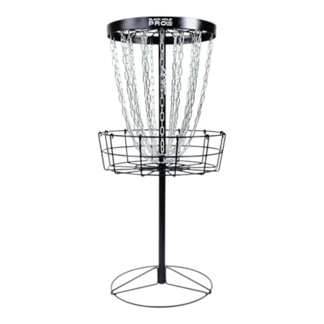 MVP Disc Sports MVP Black Hole Pro HD / with Transit Carrying Bag (Optional) - Portable Disc Golf Basket Disc Golf