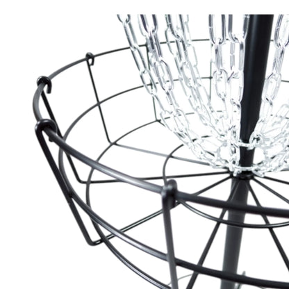 MVP Disc Sports MVP Black Hole Pro HD / with Transit Carrying Bag (Optional) - Portable Disc Golf Basket Disc Golf