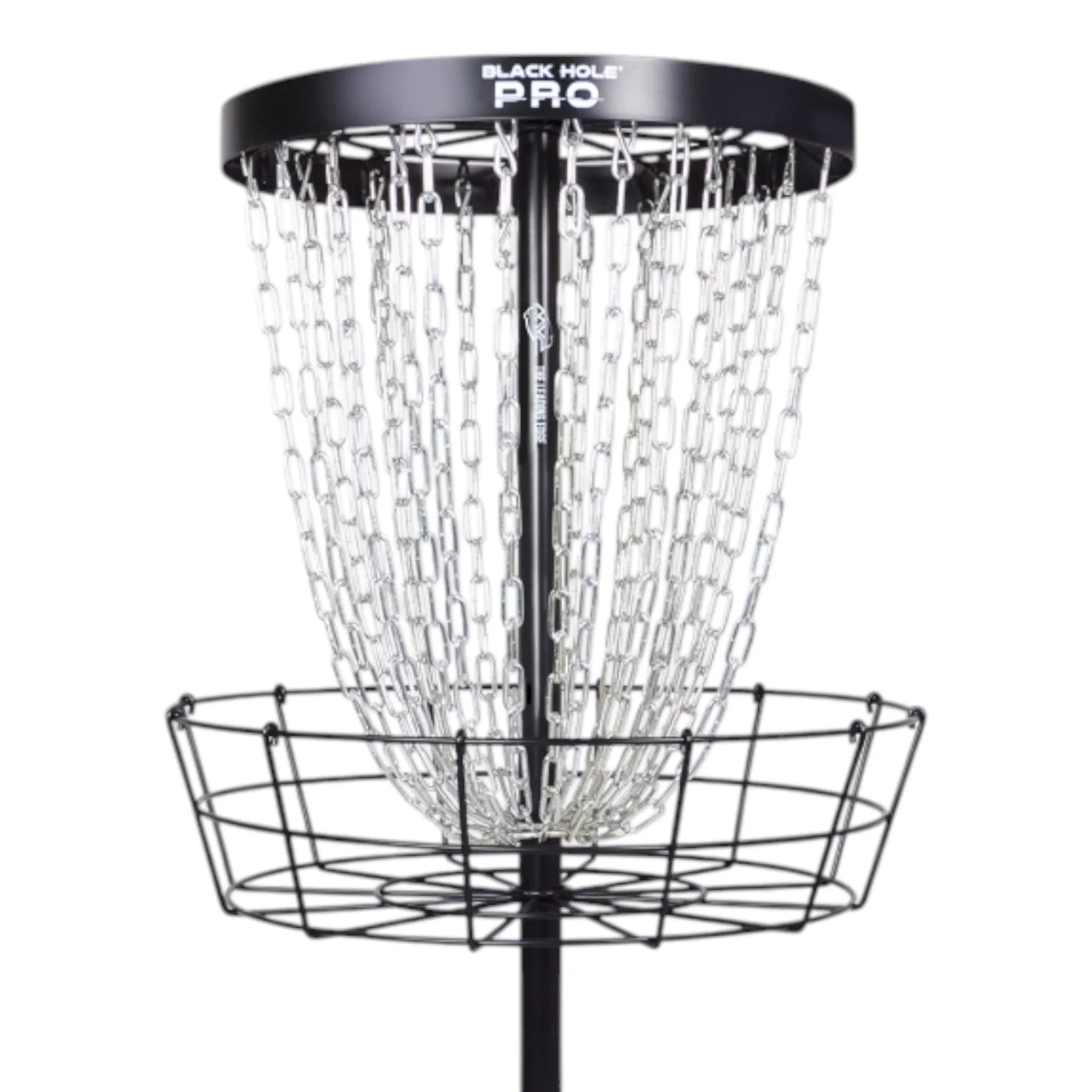 MVP Disc Sports MVP Black Hole Pro / with Transit Carrying Bag (Optional) - Portable Disc Golf Basket Disc Golf