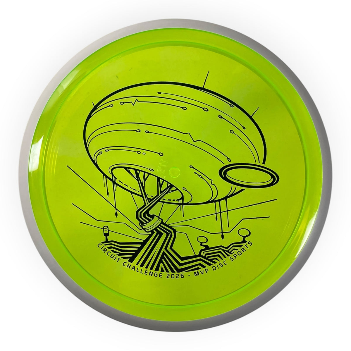 MVP Disc Sports Cypher | Proton | Green/White 175g (Circuit Challenge) Disc Golf