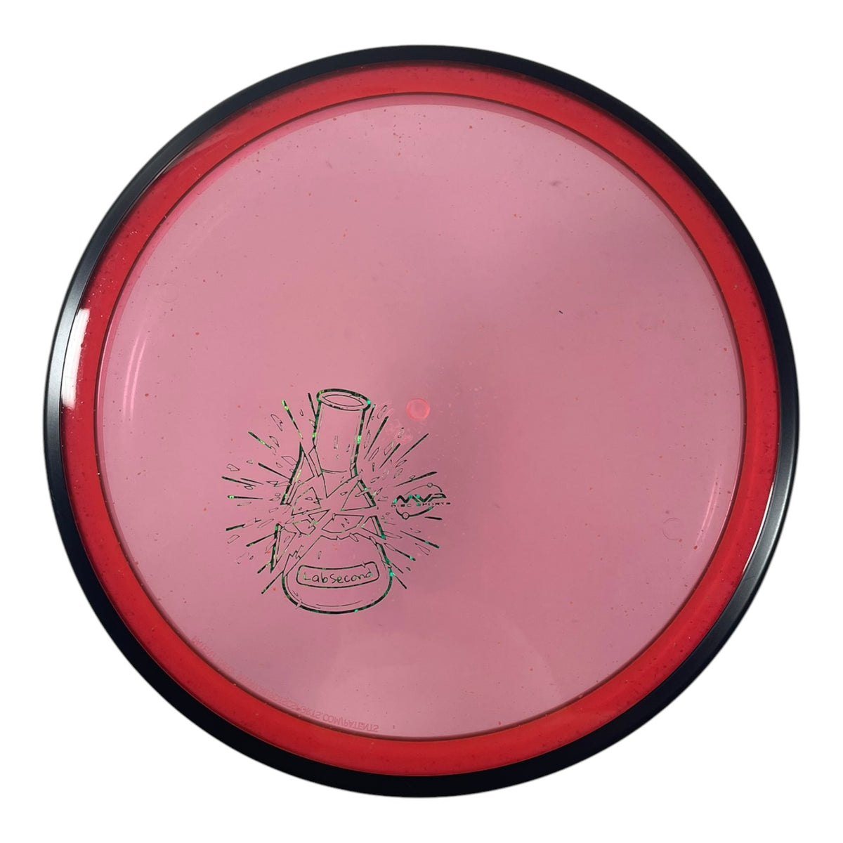 MVP Disc Sports Deflector - Lab Second | Particle Proton | Pink/Black 173g Disc Golf