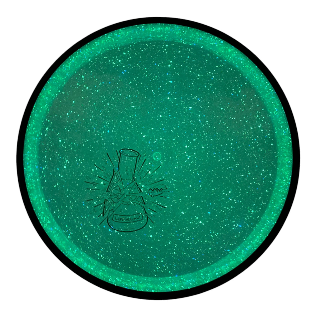 MVP Disc Sports Deflector - Lab Second | Particle Proton | Teal/Black 173g Disc Golf