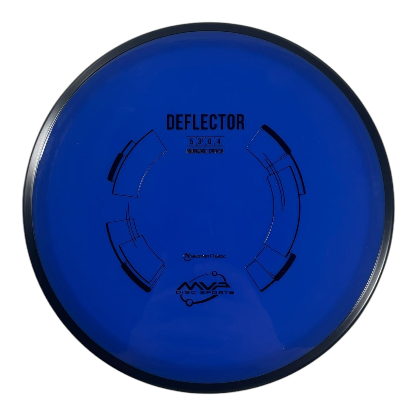 MVP Disc Sports Deflector | Neutron | Blue/Black 175g Disc Golf