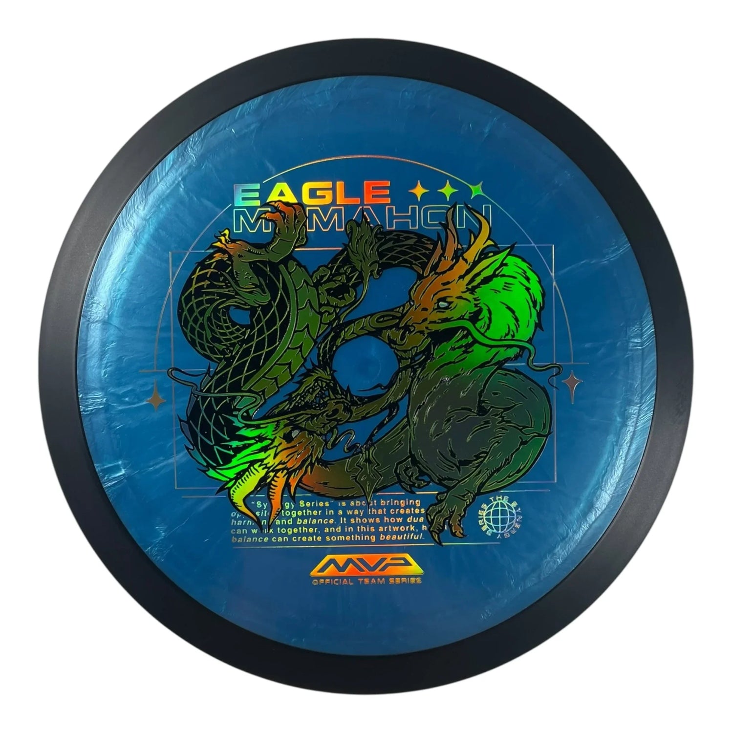 MVP Disc Sports Dimension | Plasma | Blue/Green 173g (Eagle McMahon) Disc Golf