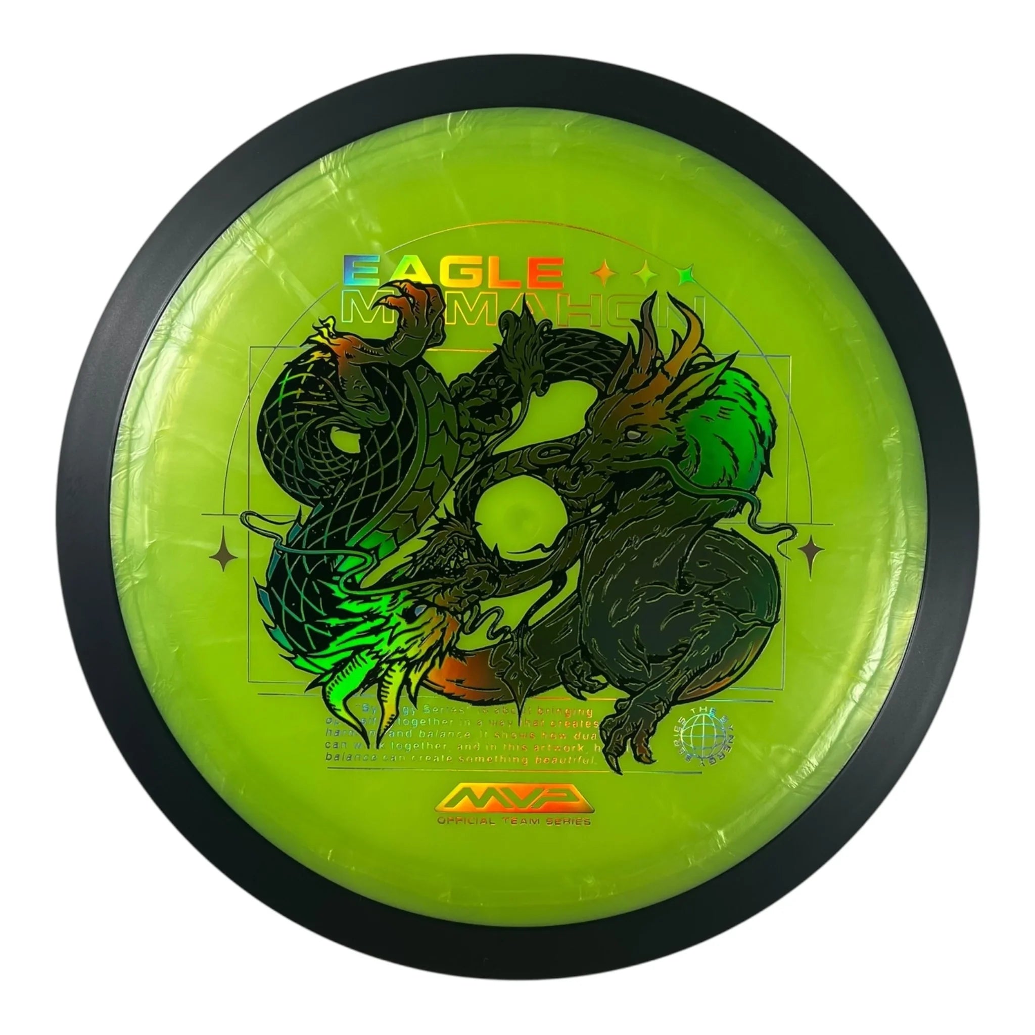 MVP Disc Sports Dimension | Plasma | Green/Green 174g (Eagle McMahon) Disc Golf