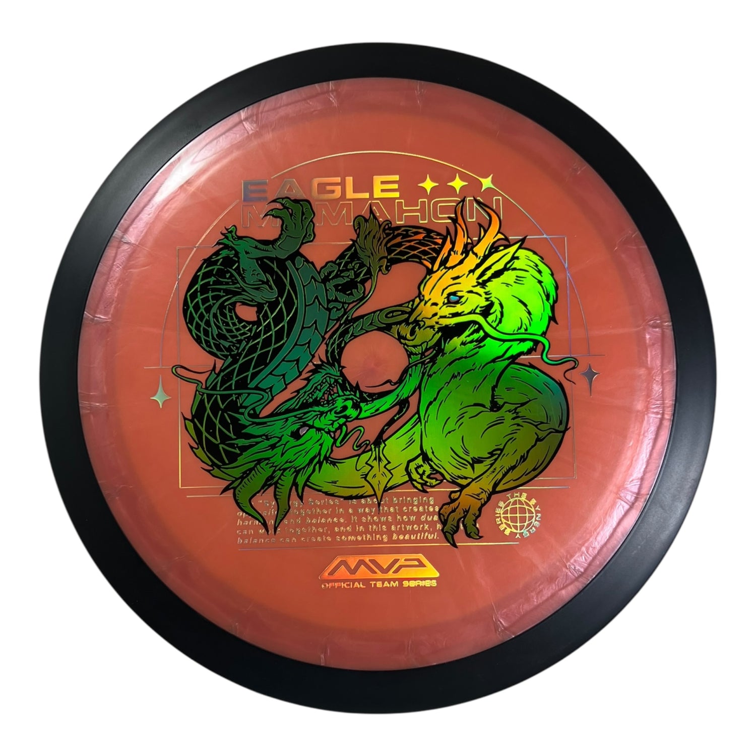 MVP Disc Sports Dimension - Used Like New | Plasma | Orange/Gold 174g (Eagle McMahon) Disc Golf
