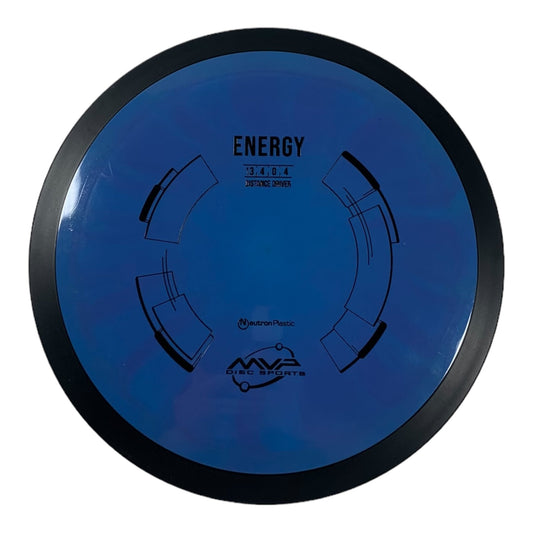 MVP Disc Sports Energy | Neutron | Blue/Black 173g Disc Golf