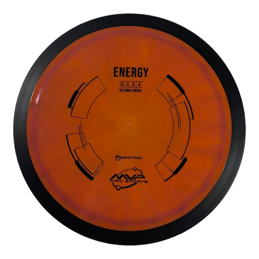 MVP Disc Sports Energy | Neutron | Orange/Black 174g Disc Golf