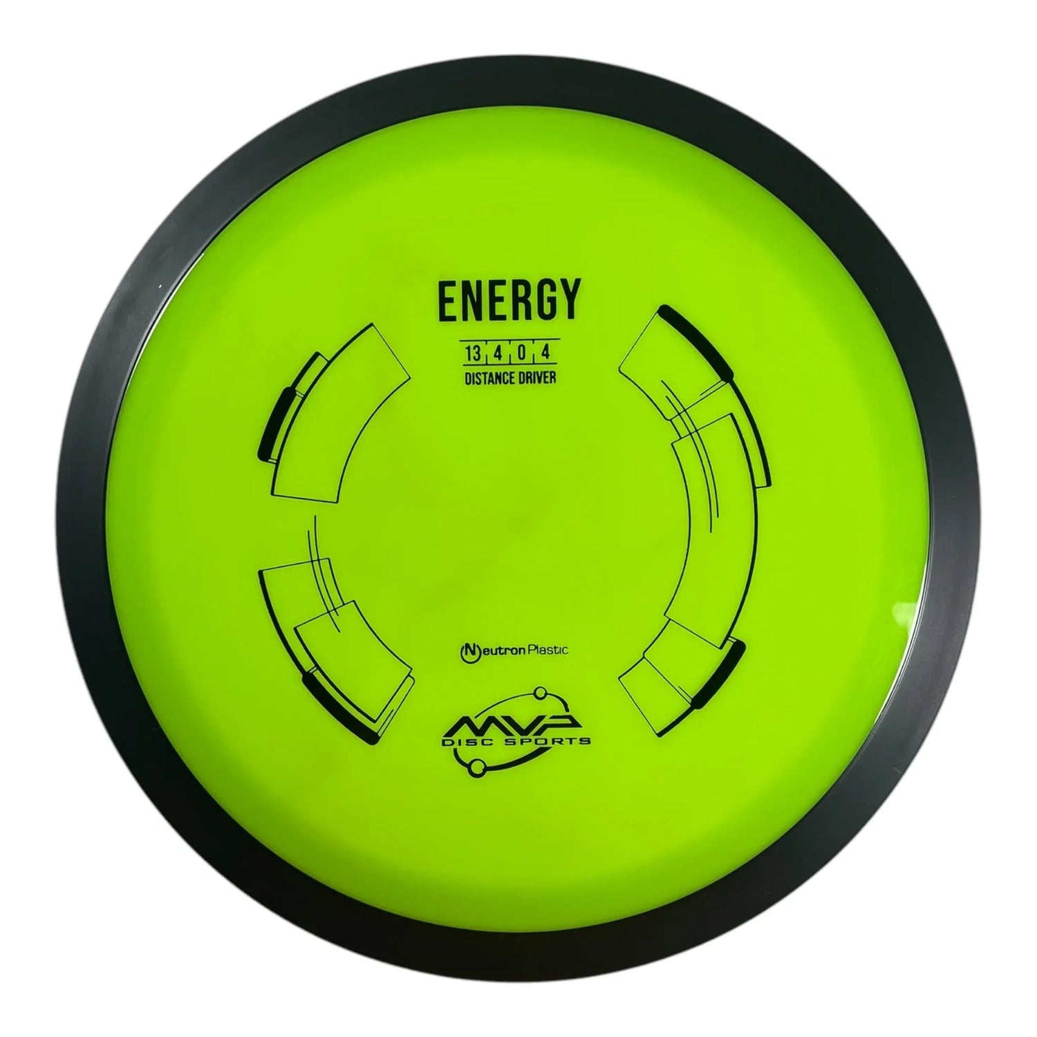 MVP Disc Sports Energy | Neutron | Green/Black 173g Disc Golf