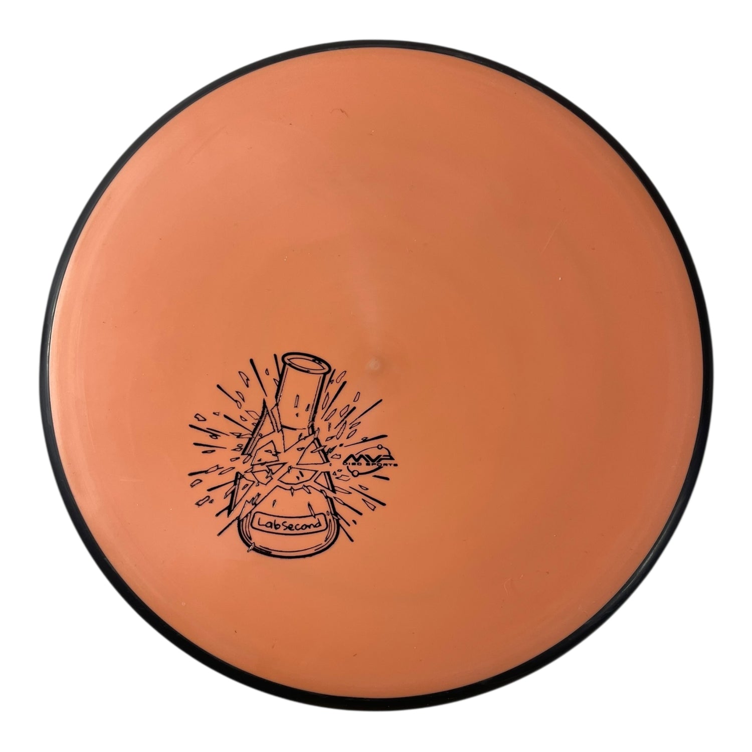 MVP Disc Sports Entropy - Lab Second | Electron Soft | Orange/Black 165g Disc Golf