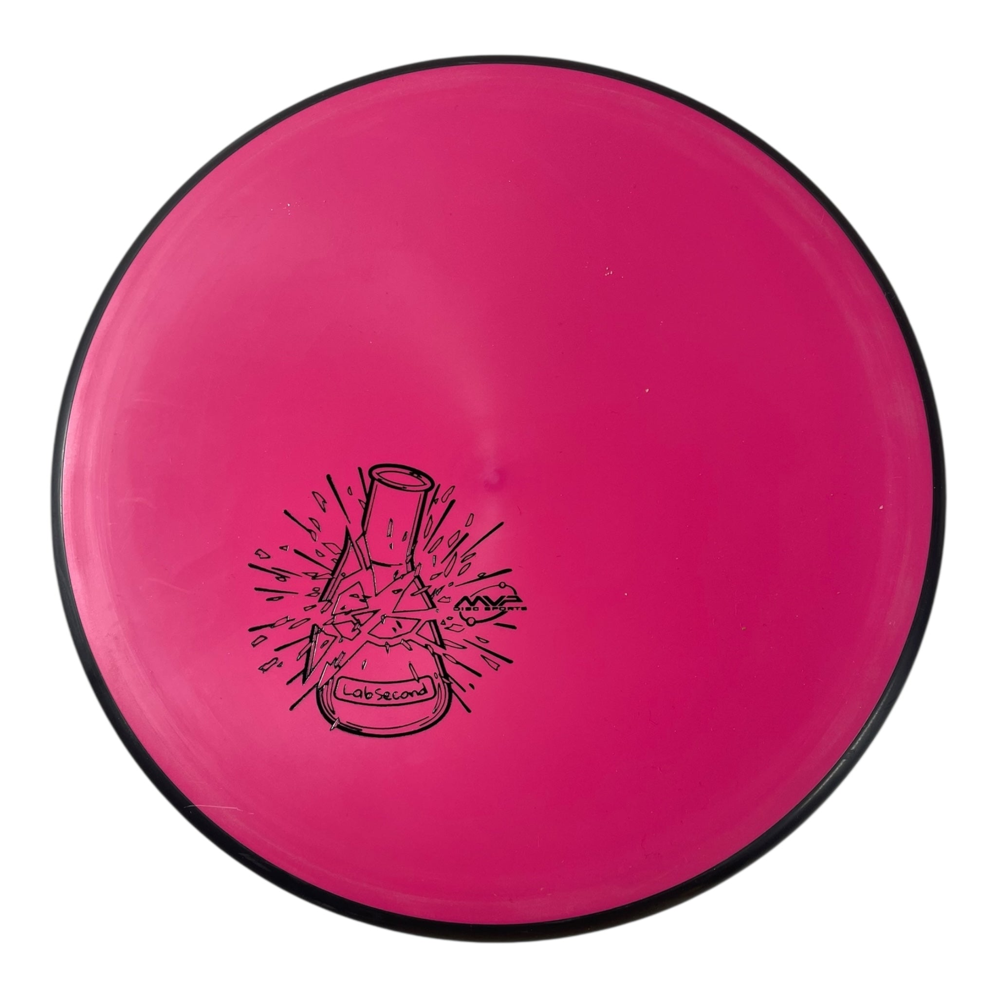 MVP Disc Sports Entropy - Lab Second | Electron Soft | Pink/Black 167g Disc Golf
