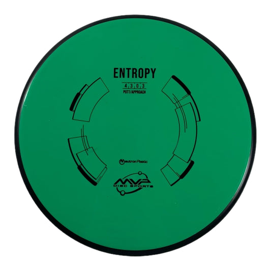 MVP Disc Sports Entropy | Neutron | Green/Black 170g Disc Golf