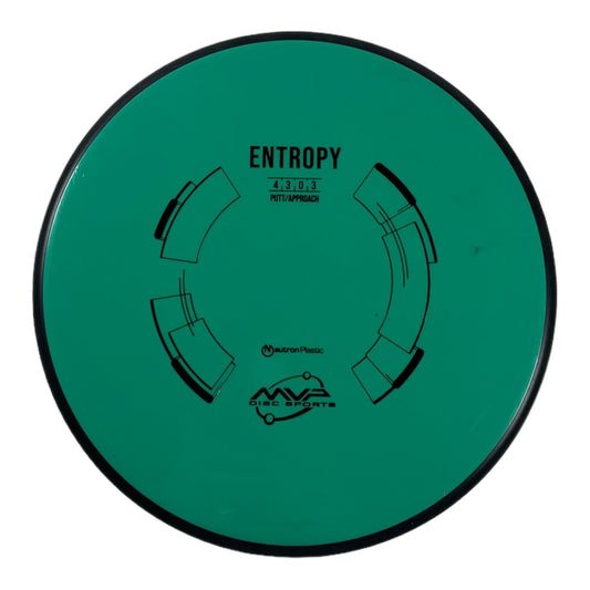 MVP Disc Sports Entropy | Neutron | Green/Black 174g Disc Golf