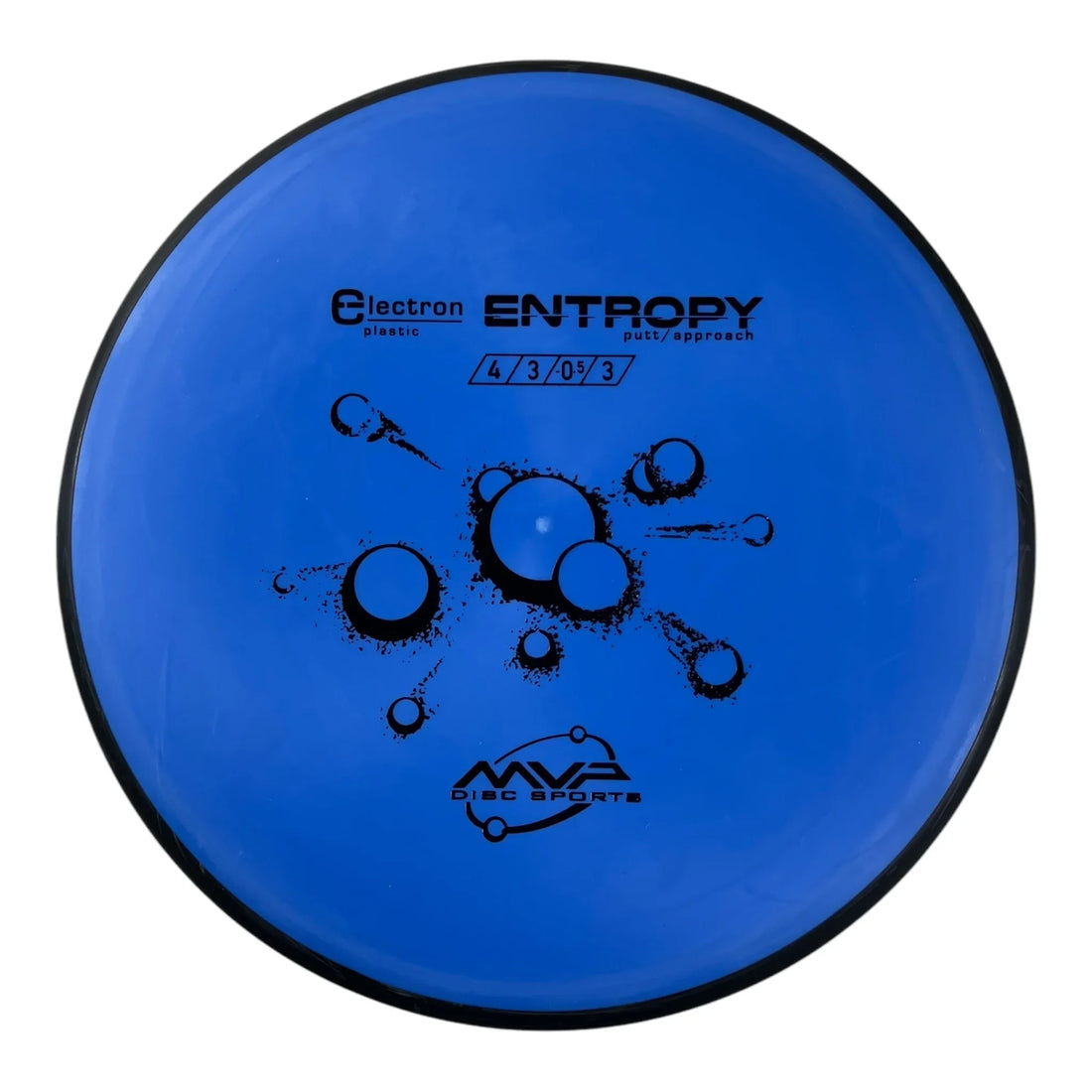 MVP Disc Sports Entropy | Electron | Blue/Black 169g Disc Golf