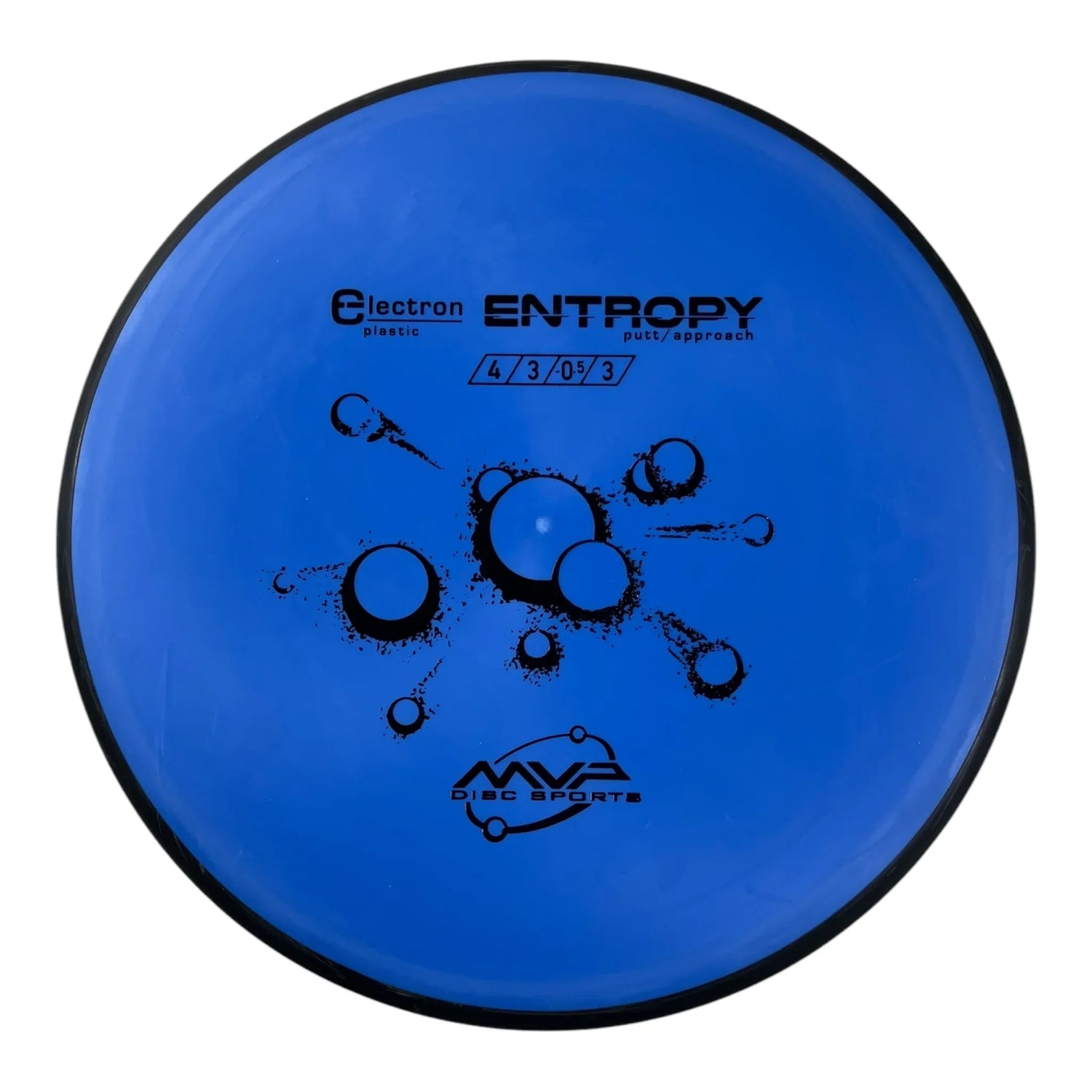 MVP Disc Sports Entropy | Electron | Blue/Black 169g Disc Golf